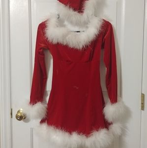 Frederick's of Hollywood Sexy Santa Slip